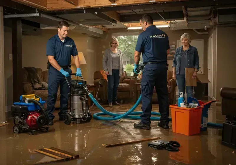 Basement Water Extraction and Removal Techniques process in Jones, OK